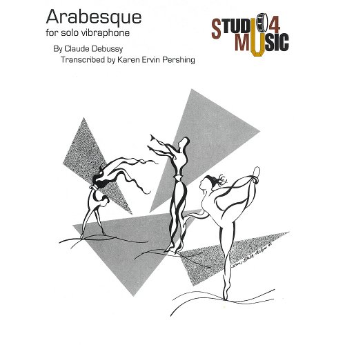 ドビュッシー／パーシング編　：　アラベスク変奏曲（ビブラフォンソロ）　マリンバ・プロダクションズ出版