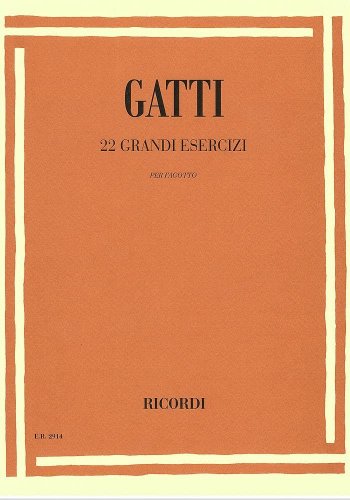 ガッティ　: 　22の練習曲