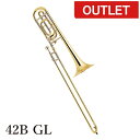 【訳アリ特価】バック : テナーバストロンボーン 42B GL(イエローブラスベル/ラッカー仕上げ)