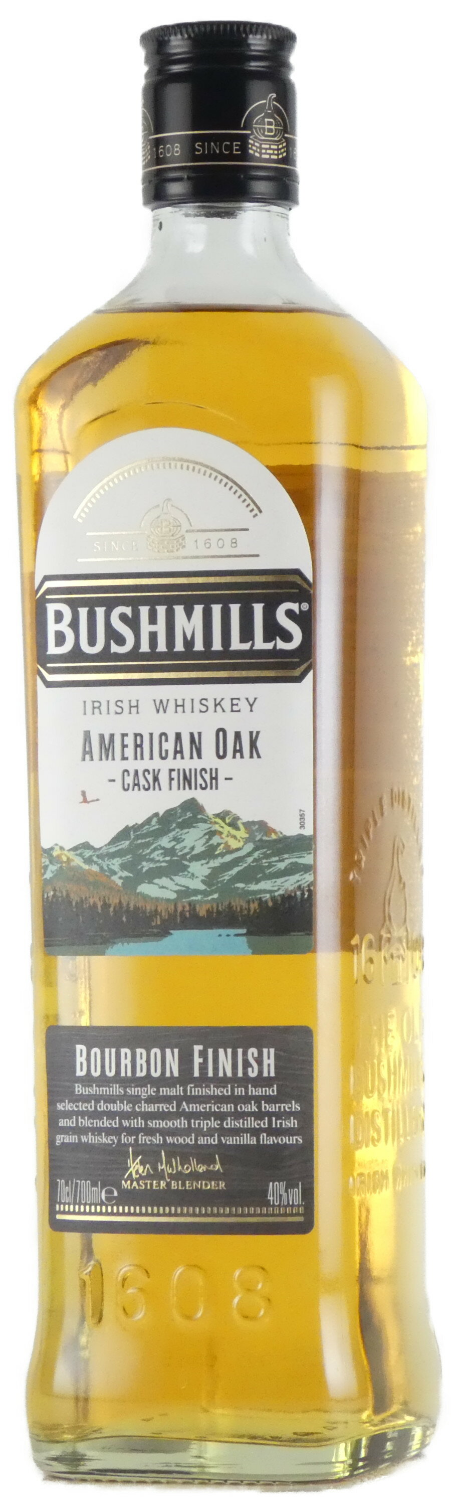  ブッシュミルズ アメリカンオーク カスクフィニッシュ バーボンフィニッシュ 700ml アイリッシュウイスキー BUSHMILLS AMERICAN OAK CASK FINISH BOURBON FINISH