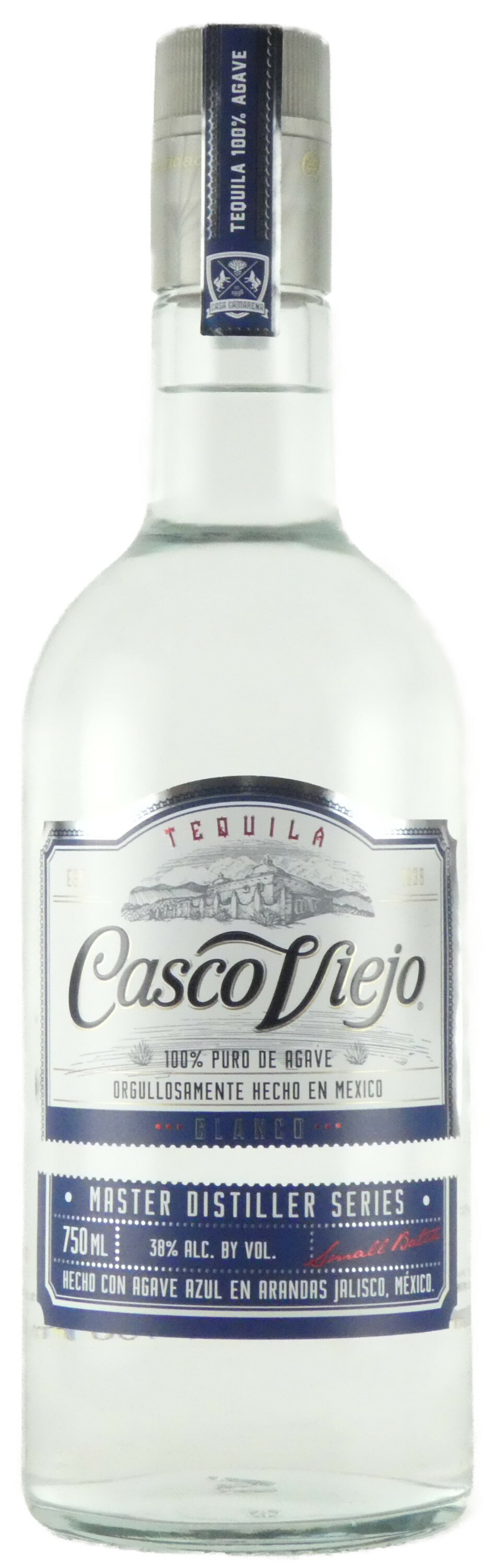 【楽天倉庫出荷(楽天スーパーロジスティクス)】 カスコ ヴィエホ ブランコ テキーラ 750ml メキシコ Casco Viejo Blanco Tequila