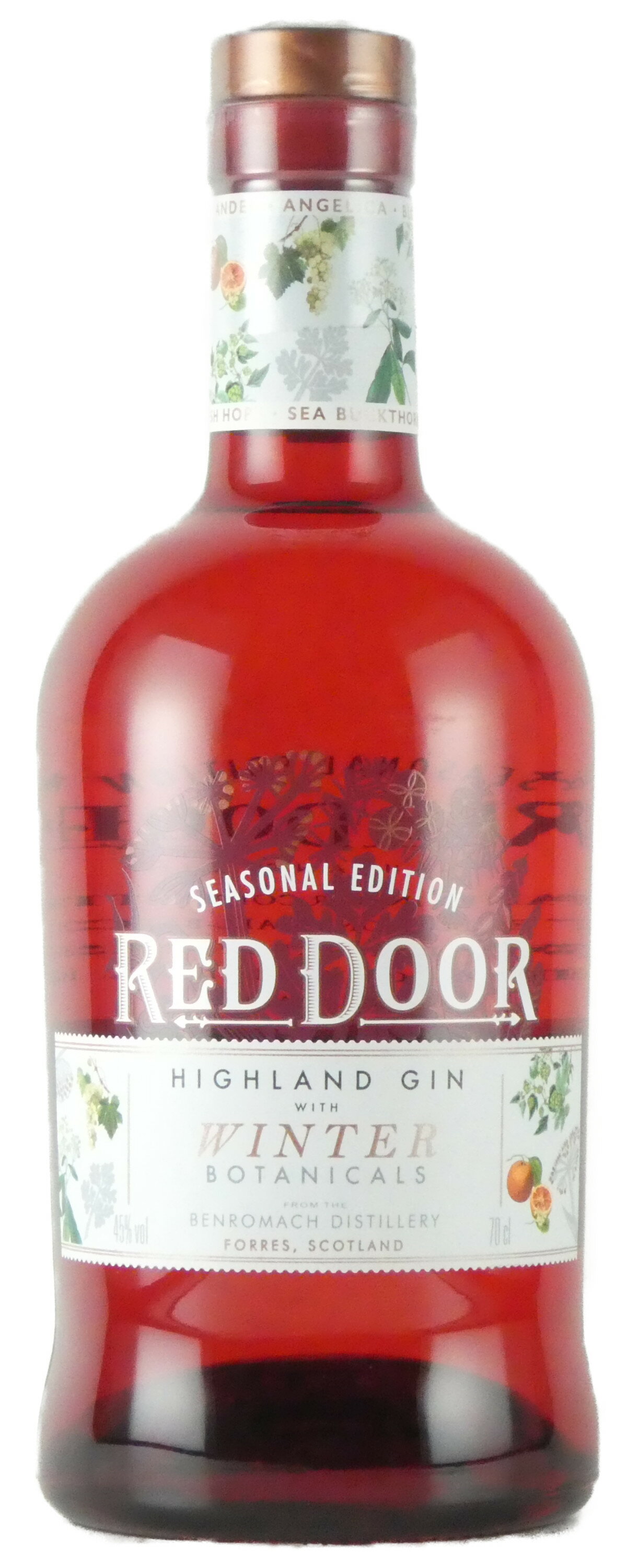  レッドドア ハイランドジン ウィンターボタニカルズ シーズナルエディション 700ml スコットランド ジン RED DOOR HIGHLAND GIN WITH WINTER BOTANICALS SEASONAL EDITION