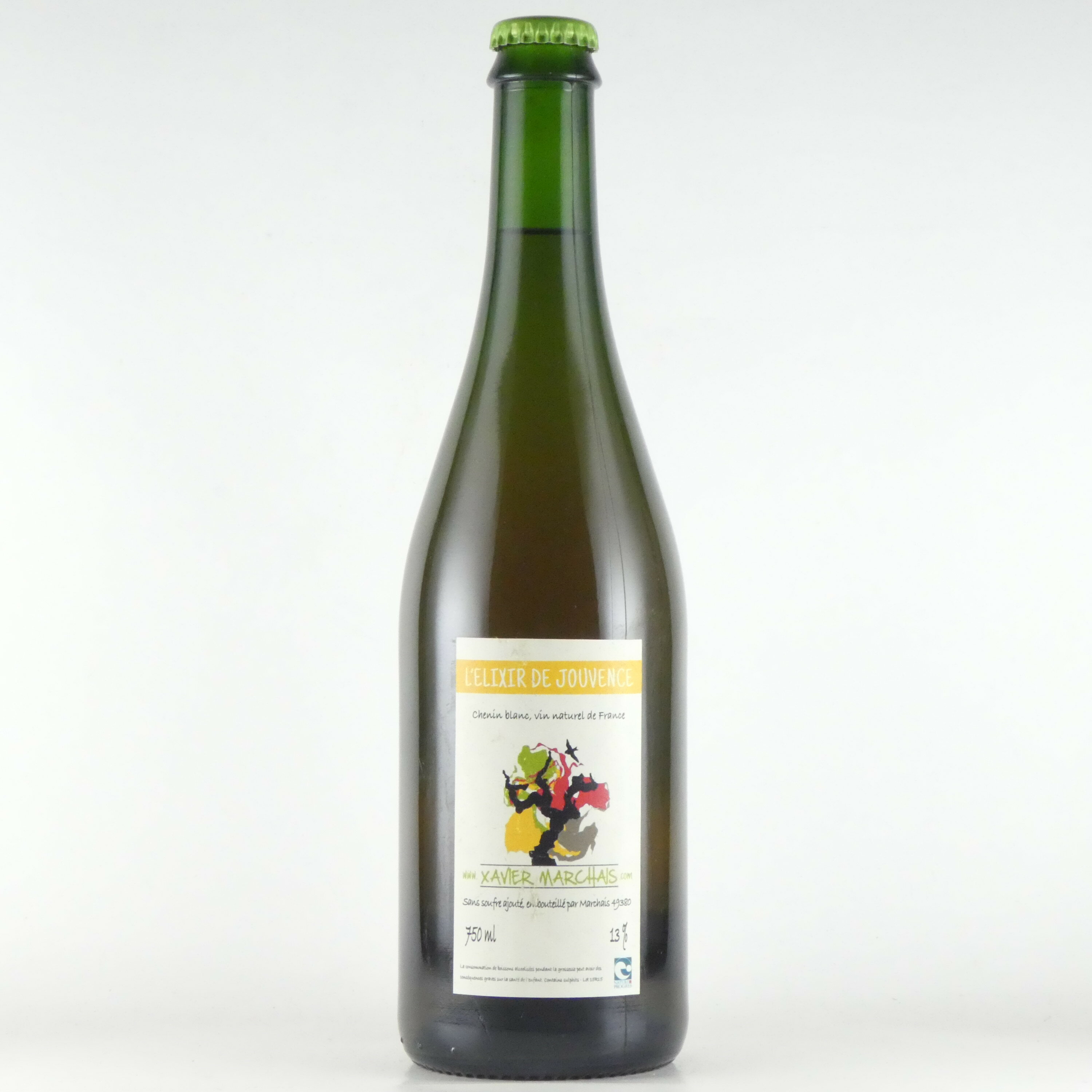  グザヴィエ マルシェ レリクシール ド ジュヴォンス (マセラシオン) Lot15R15(2015) フランス オレンジワイン 750ml Xavier Marchais L'Elixir Jouvence (maceration)