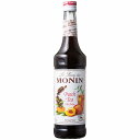 ギフト プレゼント クリスマス 父の日 家飲み カクテル・菓子に モナン ピーチティーシロップ 700ml瓶 2本 原産国マレーシア 輸入者 日仏貿易