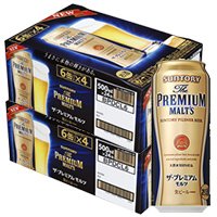 ギフト プレゼント 母の日 ビール サントリー ザ・プレミアムモルツ 500ml缶 6缶パック×4入 2ケース48本入り サントリー 送料無料