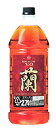 1ケース単位 国産ブランデー キングブランデー V．O蘭らん2.7L×6=1ケース 業務用 日本・京都府 宝酒造