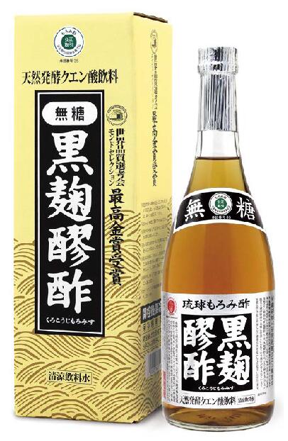 ギフト プレゼント クリスマス 父の日 家飲み ヘリオス酒造 黒麹もろみ酢(無糖) 720ml瓶 12本入り 送料無料