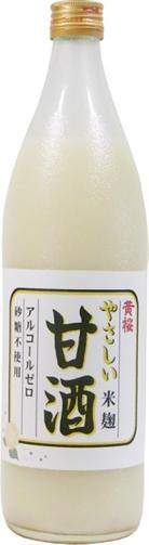 ギフト プレゼント 母の日 父の日 家飲み ヤマト運輸 砂糖不使用 黄桜やさしい甘酒 米こうじあまざけ 950ml瓶 4本 京都府 黄桜 黄桜甘酒