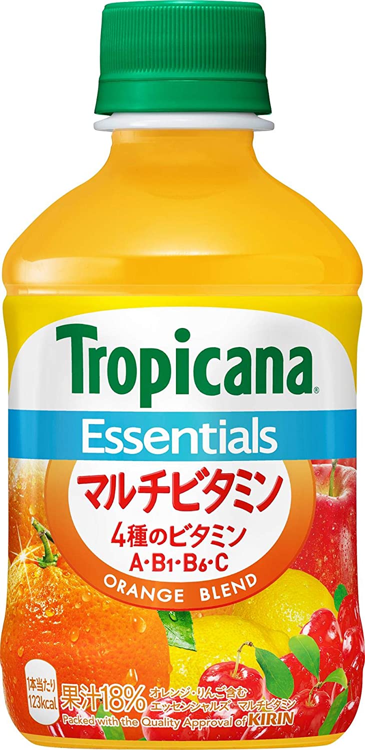 ギフト プレゼント クリスマス 父の日 家飲み 清涼飲料水 トロピカーナ エッセンシャルズ マルチビタミン 280mlPET ×48本 キリンビバレッジ k清涼...