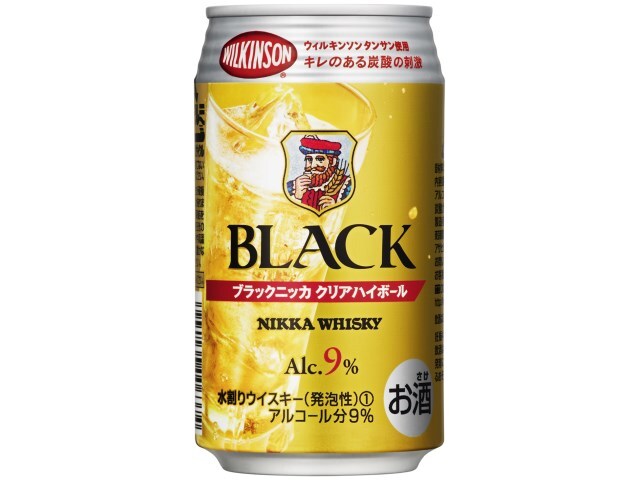 ウィスキー ハイボール アサヒ ブラックニッカ クリアハイボール 350ml缶 24本 アサヒビール