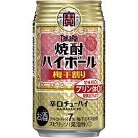 2ケースまで送料1ケース分 北海道 沖縄 離島は除く。 ヤマト運輸。 TaKaRa 焼酎ハイボール 梅干割り 350ml缶 24本入り ケース売り
