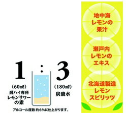 ギフトプレゼントリキュール酎ハイ専科レモンサワーの素1.8Lパック1ケース6本入合同酒精
