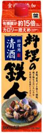 ギフト プレゼント 母の日 父の日 家飲み 2ケースまで送料1ケース分 北海道 沖縄と周辺離島は除く。ヤマト運輸 料理の鉄人 900mlパック 6本入りケース単位 清酒 中埜酒造