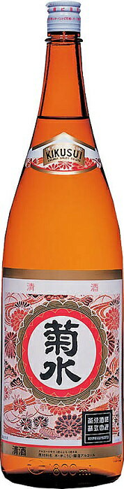 ギフト プレゼント クリスマス 父の日 家飲み 清酒 普通酒 定番 菊水 白キャップ 1.8L瓶 (1800ml) 6本 新潟県 菊水酒造 ※関東・関西・中部地域は送料無料