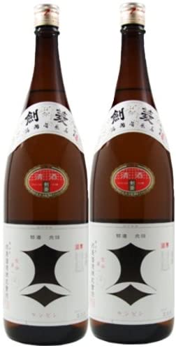 ギフト プレゼント クリスマス 父の日 家飲み 清酒 普通酒 上撰 剣菱 1.8L瓶 2本 兵庫県 剣菱酒造