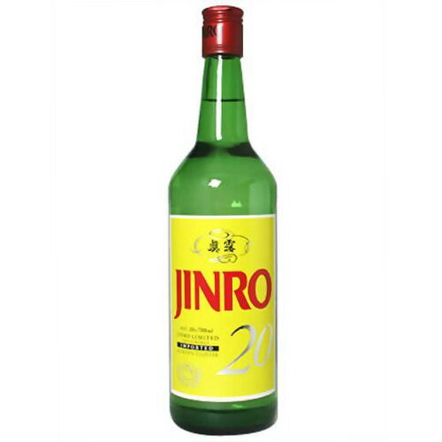 訳あり 旧ラベル 韓国焼酎 JINRO 20°700ML 眞露 在庫限り