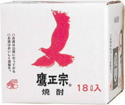 甕仕込 麦焼酎 25°十一夢 麦 18LQBテナー 福岡県 鷹正宗 1本単位 人気商品 QB集まれ！