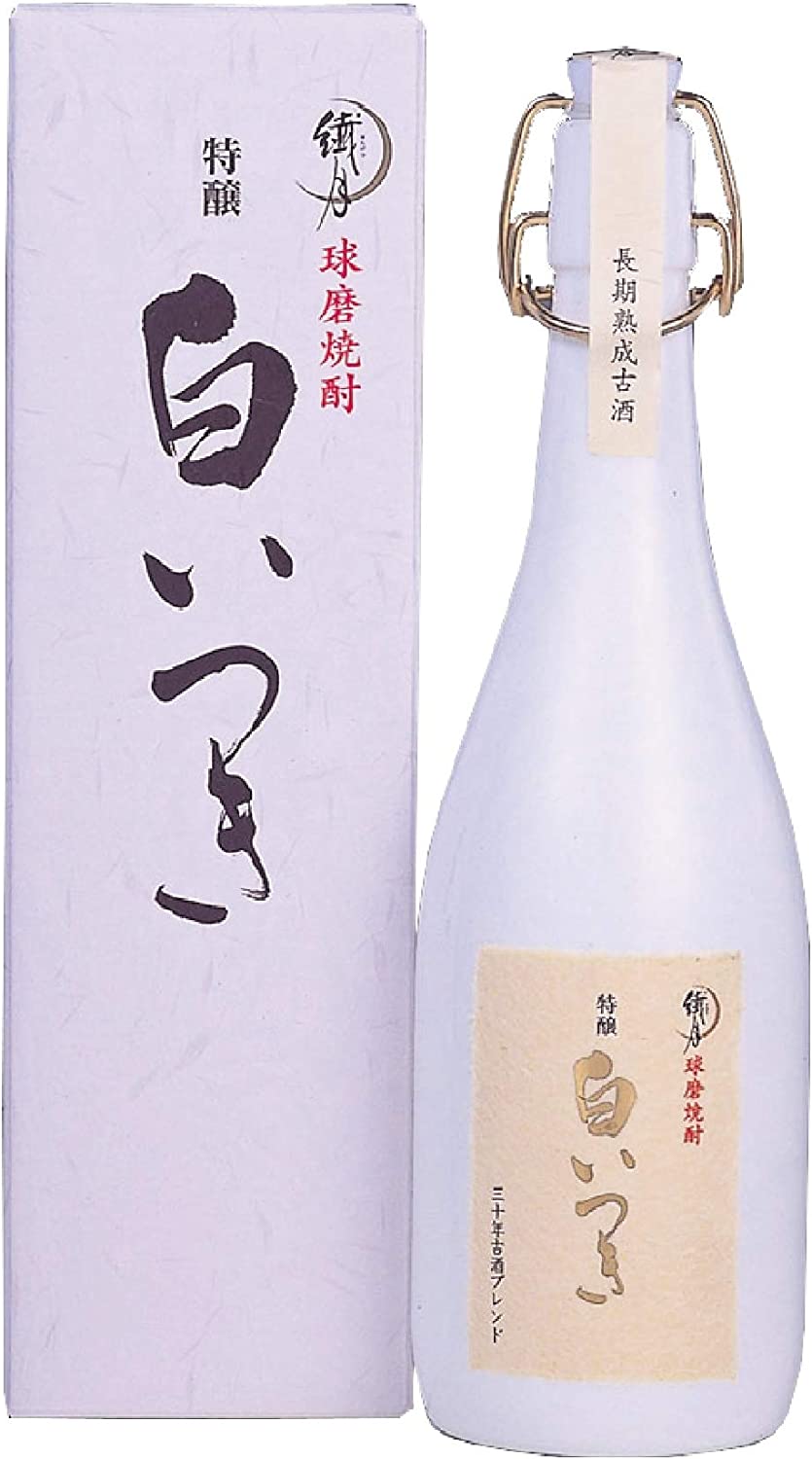 楽天おいしく飲呑会ギフト プレゼント クリスマス 父の日 家飲み 特醸 白いつき 35度 [ 焼酎 熊本県 720ml ] [ギフトBox入り] 1本 熊本県 繊月酒造