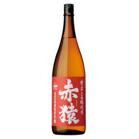 1回のご注文で6本まで 6本まで送料1本分 25度 赤猿 1.8L瓶 あかざる 芋焼酎 鹿児島県 小正醸造