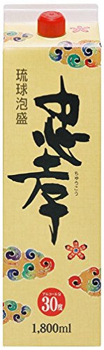 泡盛 30度 忠孝 1.8L パック 1800ml 1本 沖縄県 忠孝酒造