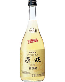 ギフト プレゼント 母の日 父の日 家飲み 焼酎 麦焼酎 壱岐スーパーゴールド 22度 720ml 1本 箱無し 麦焼酎 長期貯蔵樫樽 長崎県 玄海酒造