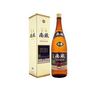 1回のご注文で6本まで 6本まで送料1本分 北海道 沖縄と周辺離島は除く。ヤマト運輸 43度南風泡盛 1.8L瓶 3年古酒 泡…