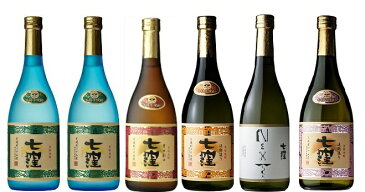 ギフト プレゼント 父の日 焼酎 芋焼酎 飲み比べ　七窪5種飲み比べ6本セット 720ML 6本 （内容 七窪2本 七窪芋々彩々1本 七窪追麹1本 七窪NEXT1本 OK七窪1本） 鹿児島県 東酒造 福袋