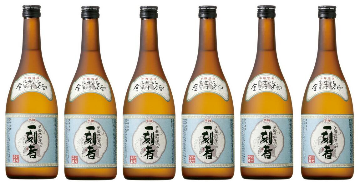 一刻者 芋焼酎 焼酎 芋焼酎 全量芋焼酎 一刻者 25°720ml瓶 6本 京都府 宝酒造 送料無料