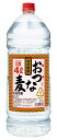 ギフト プレゼント クリスマス 父の日 家飲み 焼酎 麦焼酎 おつな麦 25度 4Lペット 1ケース4本入り 合同酒精