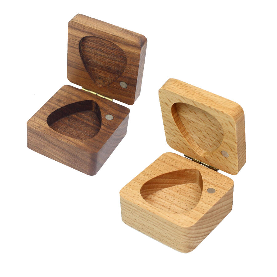 木製 ピックケース ギター用 ピック入れ おしゃれ 収納 小物 プレゼント 音楽雑貨 ナチュラル ギフト メンズ レディース ピックホルダー ギター ベース ピ...