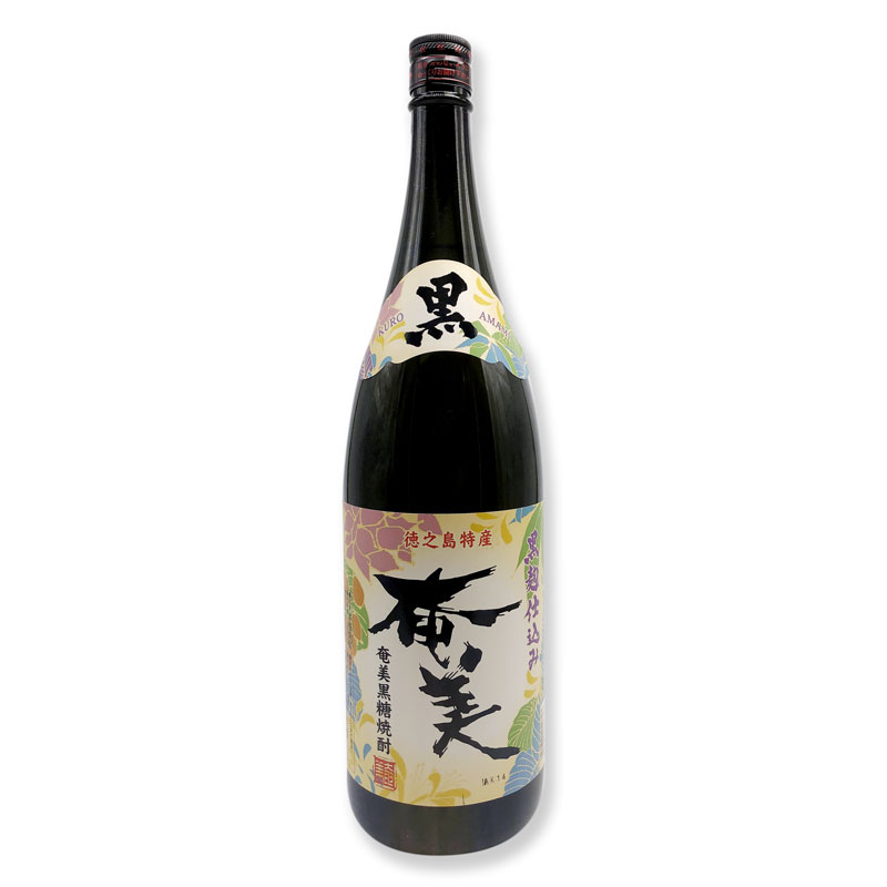 黒糖焼酎　黒奄美　25度/1800ml　徳之島　奄美酒類