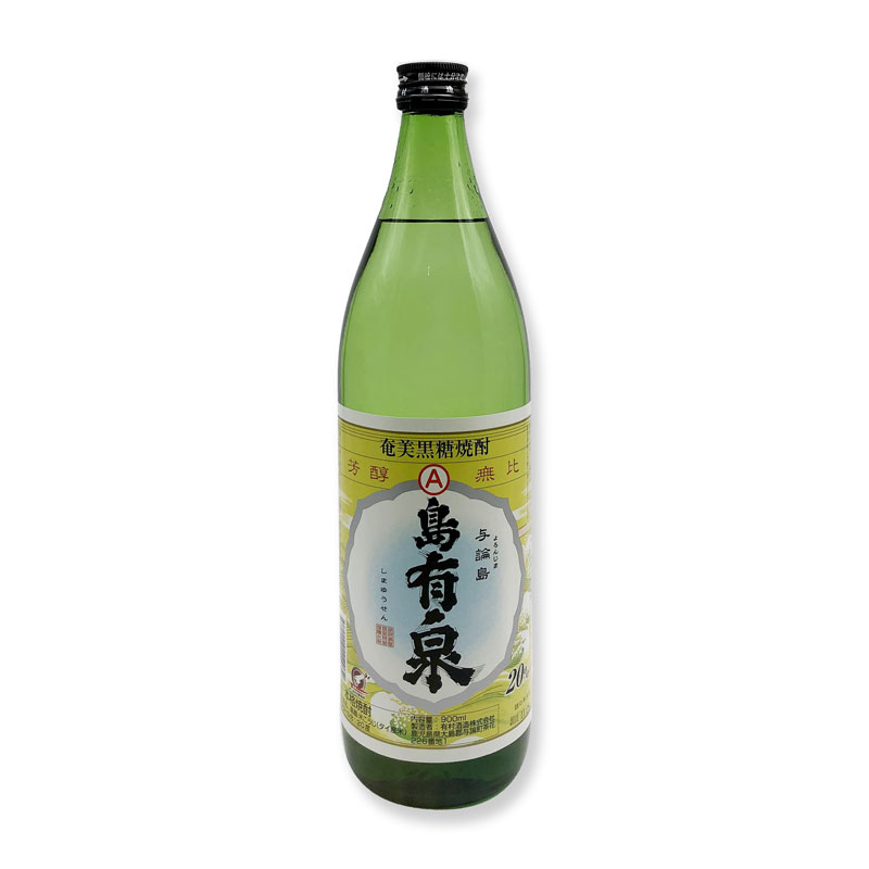 黒糖焼酎　島有泉　20度/900ml　与論島