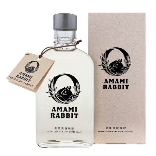 黒糖焼酎　奄美大島開運酒造　AMAMI RABBIT　アマミラビット　25度/200ml