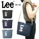 リー サコッシュ レディース Lee リー ミニショルダーバッグ サコッシュバッグ ミニバッグ サブバッグ 撥水 軽量 コットン カジュアル 旅行 アウトドア お散歩 斜め掛け 肩掛け シンプルバッグ メンズ レディース 男女兼用 320-1160【母の日23】