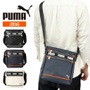 PUMA プーマ ショルダーバッグ 縦型 フェイクレザーショルダー サブバッグ カジュアル 軽量 肩掛け 斜め掛け 合成皮革 大人カジュアル スポーティ おしゃ...