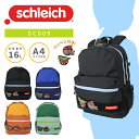 Schleich シュライヒ リュックサック デイパック バックパック リュック 16L A4 ワッペン付き おでかけ 塾 習い事 スポーツ 旅行 通学 通園 キッズ ジュニア 入園 幼稚園 小学生 低学年 遠足 学童 男の子 SC009【kids】【防災】(4)