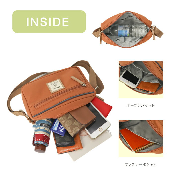anello GRANDE アネログランデ ミニショルダーバッグ ショルダーバッグ ヨコ型ショ...