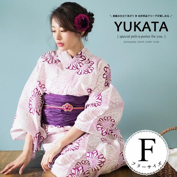 ご注意事項【送料無料の対象商品について】・代引きや宅配便での発送の場合（北海道・沖縄・離島への）配送は、送料別途お見積りとなります。・購入前に事前確認も可能となりますので、お電話またはメールにて、お気軽にお問合せくださいませ。【在庫連動について】・当店では多店舗展開を行っております為、在庫連動システムのタイムラグの在庫数更新が間に合わず、ご注文頂いた商品が欠品となる場合もございますので、ご了承ください。商品の欠品がある場合は、欠品メールを送らせて頂きますのでご確認お願い致します。 コレクション　アンココン 今年の夏は...花火大会・夏祭り・盆踊り！お祭りごとに、浴衣だけを変えてみるのもオススメです♪いつもと雰囲気を変えて特別な時間をお過ごし下さい◎コーディネートに必要な兵児帯・ゆかた帯・下駄なども豊富に取り揃えてあります。ワンランク上の浴衣姿を目指す方におすすめの浴衣です。●こちらの商品は浴衣単品ページとなりますのでご確認の上ご購入下さい。 サイズ F：着丈163cm 裄丈67cm 袖丈:49cm 素材 綿85% 麻15% ご注意事項 ※商品のお色味は柄のアップ画像をご参照ください。※お客様のご覧になられますパソコン機器及びモニタなどの違い、また撮影場所によっては実際の商品と色味が若干異なる場合がございます。