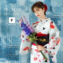 Rakuten Fashion THE SALE 【50%OFF】 女性浴衣 レディース浴衣 浴衣 単品 浴衣単品 レトロ 仕立て上がり 女性用 フリー ホワイ...