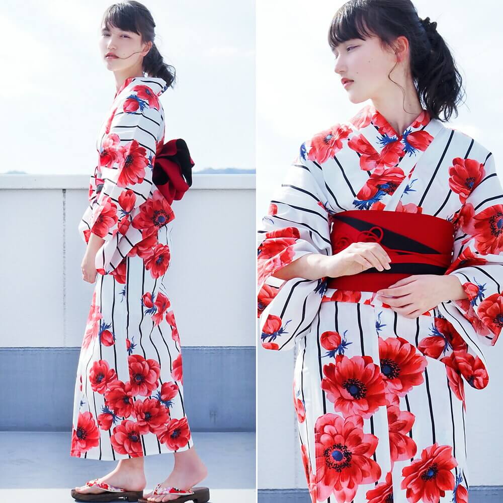女性浴衣 レディース浴衣 浴衣 単品 浴衣単品 仕立て上がり レトロ 女性用 フリー ...