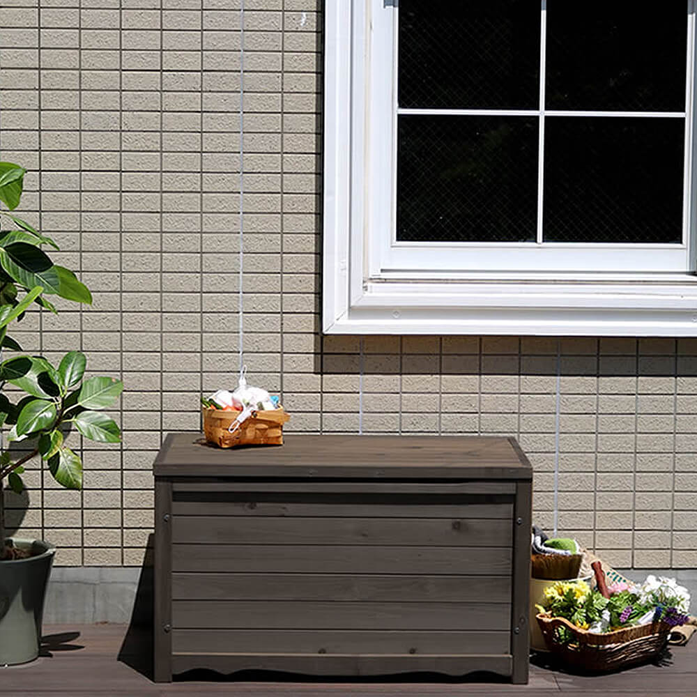 【楽天 お買い物マラソン★ポイント5倍】 木製ボックスベンチ M ボックスベンチ 収...