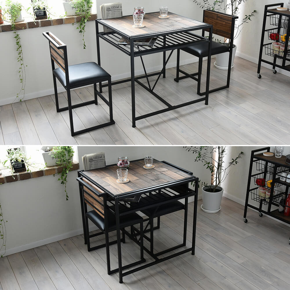 【楽天 スーパーSALE★ポイント10倍】 ダイニングテーブル 幅70cmタイプ GRANT ダイニングテーブル幅75 木製テーブル リビングテーブル キッチン テーブル シンプル モダン 天然木 モザイク インテリア ウッド 木 北欧 ナチュラル シン [3]
