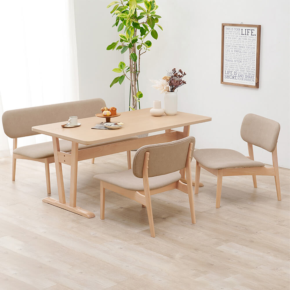 【楽天スーパーSALE★ポイント10倍】 ダイニングテーブルセット 4人掛け 送料無料 北欧 ダイニングテーブル ダイニング ダイニングセット 4点セット 145cm幅 4人用 ダイニングチェア ベンチチェア 食卓セット 食卓テーブル ダイニングチェア