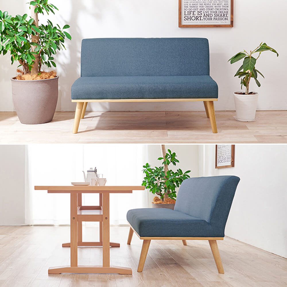 ダイニング4点セット 左肘タイプ テーブル幅150cm ソファ ダイニングセット セット ダイニングテーブルセット 4人 [3]