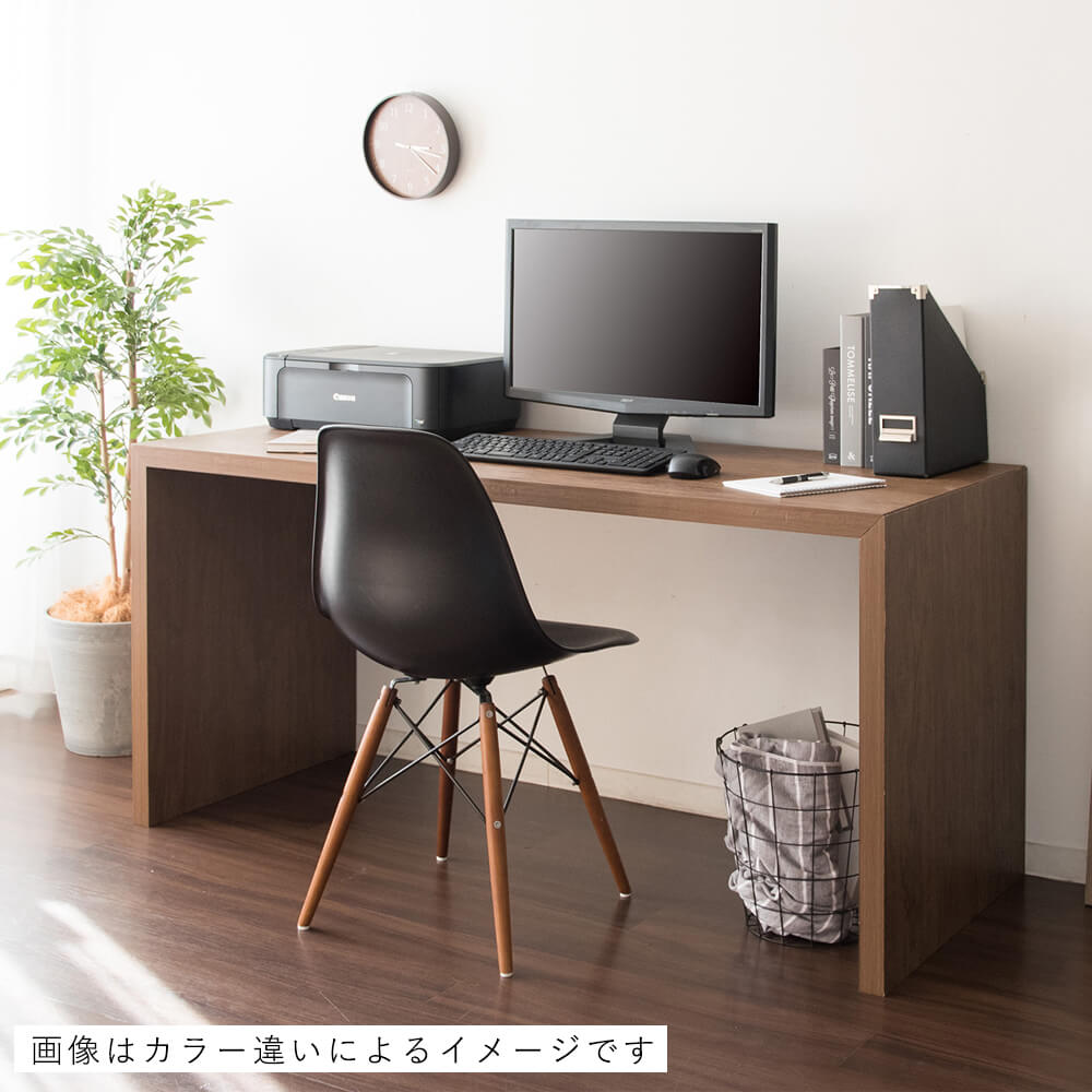 【楽天 お買い物マラソン★ポイント5倍】 Ronron(ロンロン)シンプルデスク 150x60 デスク PCデスク ワークデスク テーブル カウンターテーブル ダイニングテーブル シンプルデスク プランタースタンド ホワイト シンプル オシャレ 北欧 [3]