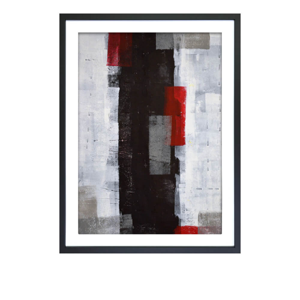 Abstract Art Red and Gr...の紹介画像2