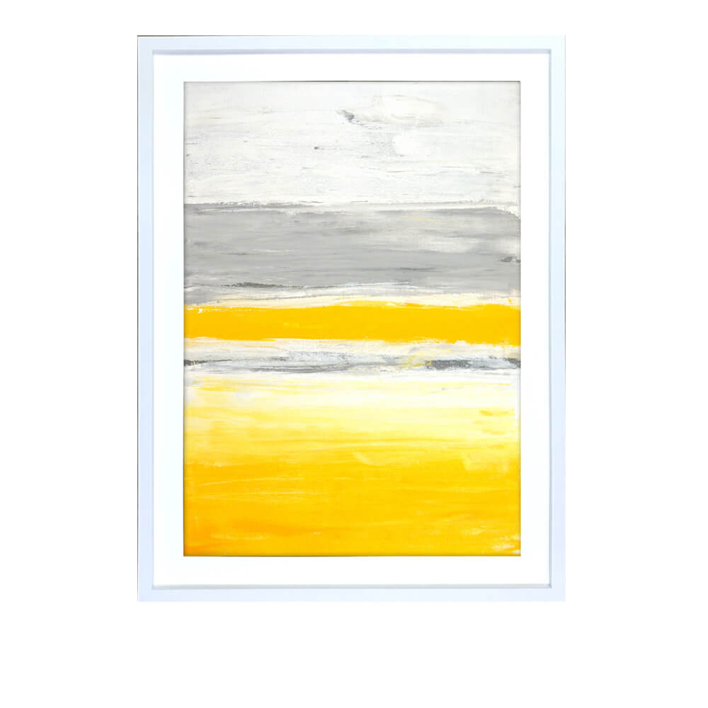 Abstract Art Grey and Y...の紹介画像2