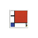 【お買い物マラソン★ポイント10倍】 Piet Mondrian アートポスター(フレーム付き) アートポスター ポスター フレーム ポスターフレーム フレーム...