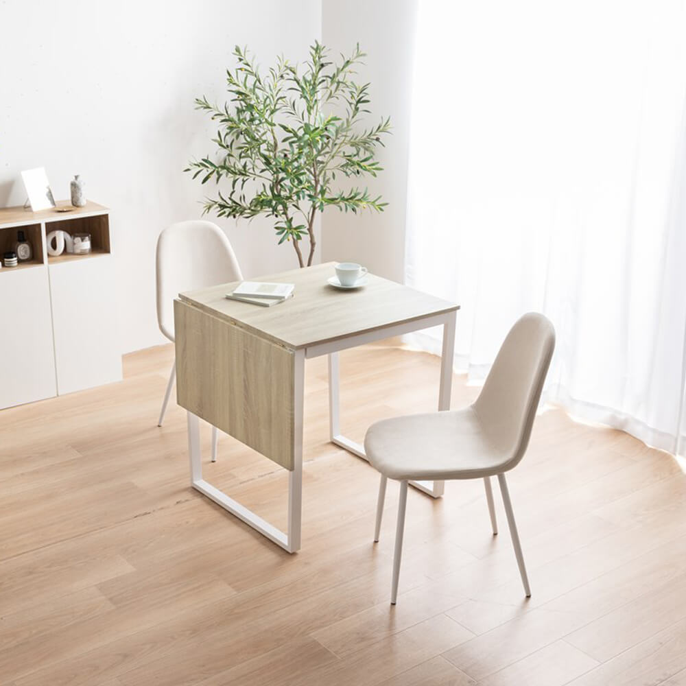 【楽天大感謝祭★ポイント5倍】 伸縮式ダイニング3点セット ダイニングセット ダイニングテーブルセット 食卓 ダイニングチェア 2脚 ファミリー 3点セット 伸縮式 バタフライ 机 天板拡張 折りたたみ デスク 伸長式 コンパクト 小さめ 木目 大理石調