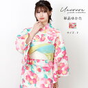 浴衣 レディース 単品 浴衣 レディース 花柄 浴衣単品 夏祭り 花火大会 綿100% お仕立て上がり浴衣 ゆかた 女性用浴衣 可愛い浴衣 ピンク浴衣 トレンド...